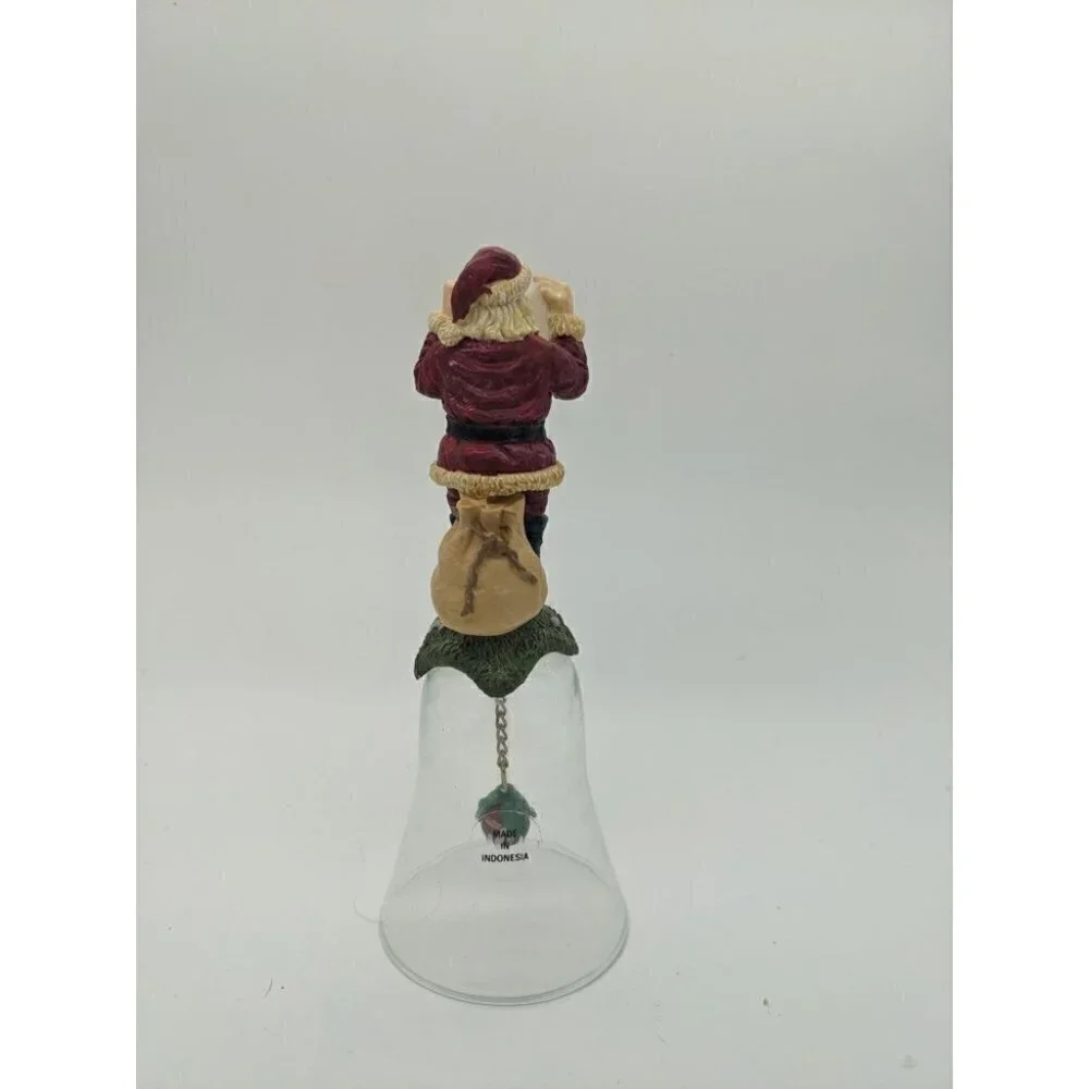 Christmas Thru The Ages Novelina Modern Santa Bell Style CTA406 Vintage